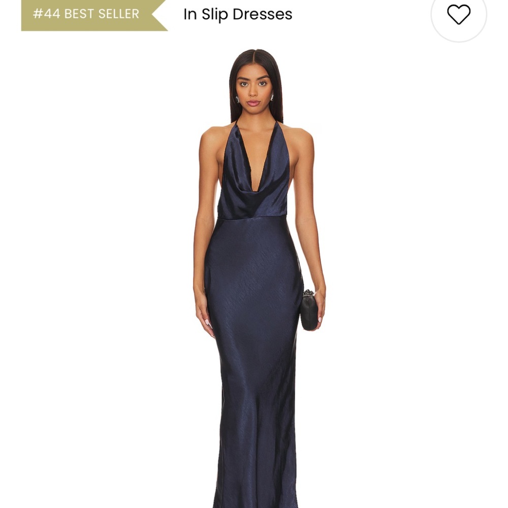Posey Maxi Dress Navy Dress - Revolve, Runway the Label
